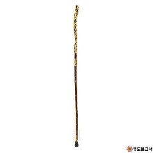 감태나무(연수목)지팡이-겉피작업절반