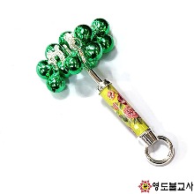 꽃손잡이방울(소)-녹색