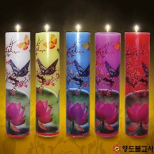 원백/원기둥수전사매화초(국산신라양초)-20개